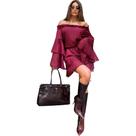 Vestido Curto Feminino Boho Soltinho Vestido Curto Feminino Boho Soltinho