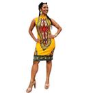 Vestido Curto Feminino Vestido Midi Feminino Vestido Elegante Feminino Estampado Vestido Colado Curt