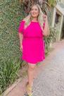Vestido curto Isis Pink