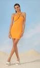 Vestido Curto Malha Argolas - P