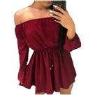 Vestido Curto Rodado Sem Bojo Decotado Soltinho 42