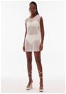 Vestido Curto Sem Manga