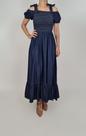 Vestido daisy amaciado 100% algodão feminino blufera jeans 22611-1