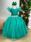 Vestido Dama de Honra Verde Marie Longo Amanda - Confeccionado em Poliéster