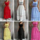 Vestido de alca com detalhe em renda Vestido de alca com detalhe em renda