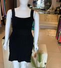 Vestido de alça preto