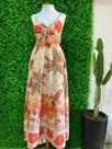Vestido de alcinha longo
