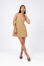 Vestido de Alfaiataria Sangiovese Nude - Be Carmell