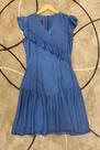 Vestido de babado