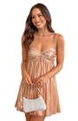 Vestido de boas-vindas YMSHA 2026 Short Sweetheart em ouro rosa plus size