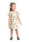 Vestido de Bolinhas Infantil Cotton Bee Loop