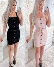 vestido de botao M