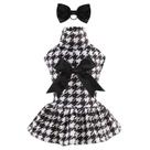 Vestido de cachorro CuteBone de gola alta de veludo para cães pequenos CVD04XXS