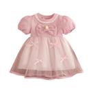 Vestido de Chiffon para Bebê Menina, Novo, Doce e Fofo, Roupas Infantis de Verão (6 Meses - 3 Anos)