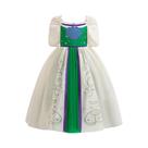 Vestido De Cosplay Da Pequena Sereia Ariel Com Mangas Bufantes Para Meninas, Fantasia De Halloween E