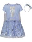Vestido de cosplay e bandana Frozen Queen Elsa Toddler 2T Girl
