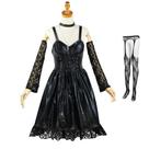 Vestido de fantasia de Deaths Notes MisaMisa Vestido de cosplay de anime para Vestido de fantasia de Deaths Notes MisaMisa Vestido de cosplay de anime para