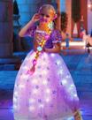 Vestido de fantasia de princesa Letsglow Light Up para meninas de 3 a 4 anos