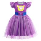 Vestido de fantasia para meninas Marendyee Cat Pattern Tule Mesh