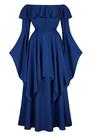 Vestido de fantasia Parlady Renaissance Pirate Peasant Blue XS Vestido de fantasia Parlady Renaissance Pirate Peasant Blue XS