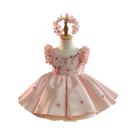 Vestido De Festa Bordado Para Meninas, Novo Vestido De Alta Qualidade Para Crianças De 0 a 4 Anos