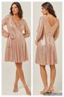 Vestido de festa em paetê feminino