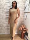 Vestido de festa em Paetê