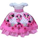Vestido De Festa Infantil Minnie Rosa Vestido De Festa Infantil Minnie Rosa