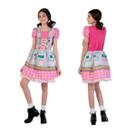 Vestido de Festa Junina Infantil Rosa Fantasia De São João Caipirinha Arraiá Vestido de Festa Junina Infantil Rosa Fantasia De São João Caipirinha Arraiá