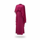 Vestido de Festa madrinha Rosa escuro com capa GG Rosa GG Vestido de Festa madrinha Rosa escuro com capa GG Rosa GG