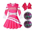 Vestido de líder de torcida Hipoleter Zombie Girls com pompons