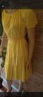 Vestido de Manga Amarelo Tamanho G Vestido de Manga Amarelo Tamanho G