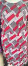 Vestido de manga estampado GG