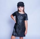 Vestido de material sintético