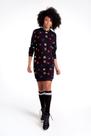 Vestido de moletom Feminino Juvenil Preto NR 16