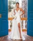 Vestido de noiva longo perola