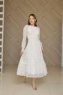 Vestido de noiva midi victoria