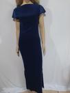 Vestido de pluch azul longo (Tam: P)