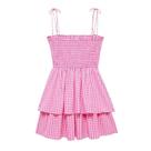 Vestido De Praia Sem Mangas Com Estampa Xadrez Para Mulheres, Estilo Ulzzang, Vestido Versátil Para Vestido De Praia Sem Mangas Com Estampa Xadrez Para Mulheres, Estilo Ulzzang, Vestido Versátil Para