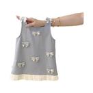 Vestido De Princesa Sem Mangas Com Lantejoulas Para Meninas De 2 a 7 Anos, Moda Casual De Verão
