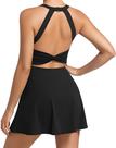 Vestido de Tênis JAFINSY para Treino com Shorts Embutidos