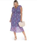 Vestido de tule Plus size