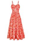 Vestido de verão feminino GRACE KARIN 2026 Spaghetti Vestido de verão