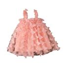 Vestido De Verão Floral Em Tule Para Bebê Menina, Vestido Fofo Para Casamento, Roupa De Bebê Com
