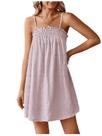 Vestido de verão MakeMechic Flowy Cami Mini Dress Ruffle Swing Pink Vestido de verão MakeMechic Flowy Cami Mini Dress Ruffle Swing Pink