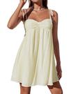 Vestido de verão Narecte Casual Flowy Sun Dress para mulheres de damasco Vestido de verão Narecte Casual Flowy Sun Dress para mulheres de damasco