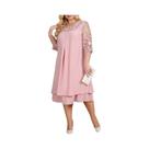 Vestido De Verão plus Size Com Bordado Floral E Patchwork Para Mulheres, Solto, Para Casamento,