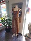 Vestido de viscolin com lastec P/M/G