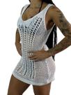 Vestido Decote Saida Moda Blogueira Praia R02