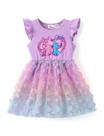 Vestido Disney Lilo and Stitch para meninas de 8 a 9 anos roxo